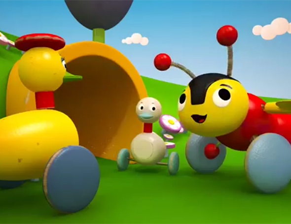 Дистрибьюторская компания «Студия Ю7» выпустила на телевизионный рынок России и ближнего зарубежья новую программу Пчелëнок Баззи и его друзья / BUZZY BEE & FRIENDS