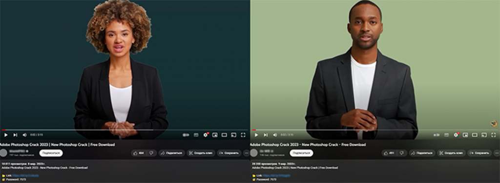 YouTube наводнили «видеоуроки» по взлому Adobe Photoshop, заражающие пользователей инфостилерами